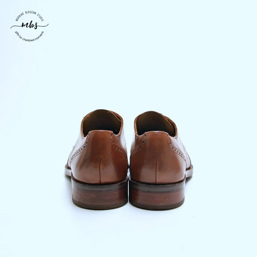 Cole Haan Modern Classics Wingtip Derby Shoes Brown Men‎ 10